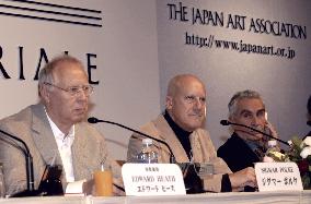 3 Japan Art Association laureates show appreciation for awards